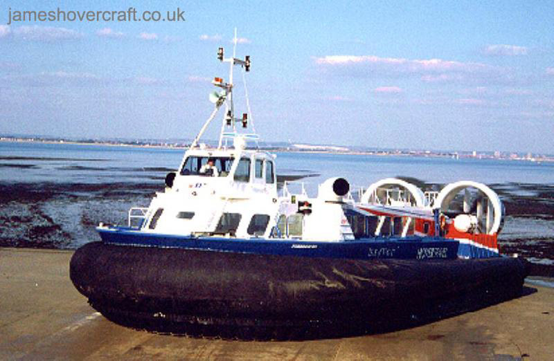 AP1-88 hovercraft - Freedom 90 in 2006 in a new livery (Photo: David Ingham)