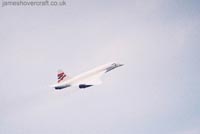 Concorde photographs - Concorde G-BOAG departs LHR for JFK (Photo: me) (submitted by James Rowson).