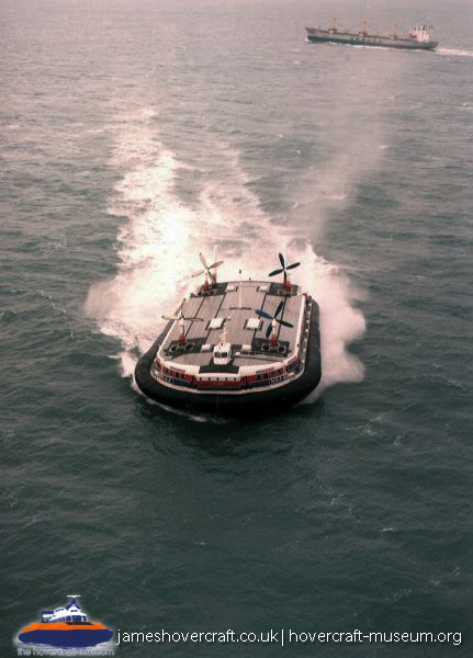 SRN4 The Princess Margaret (GH-2006) with Hoverspeed -   (submitted by The <a href='http://www.hovercraft-museum.org/' target='_blank'>Hovercraft Museum Trust</a>).