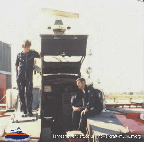 SRN5 with the Canadian Coastguard -   (The <a href='http://www.hovercraft-museum.org/' target='_blank'>Hovercraft Museum Trust</a>).