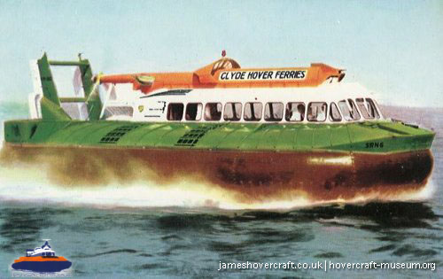 SRN6 with Clyde Hoverferries in Scotland -   (submitted by The <a href='http://www.hovercraft-museum.org/' target='_blank'>Hovercraft Museum Trust</a>).