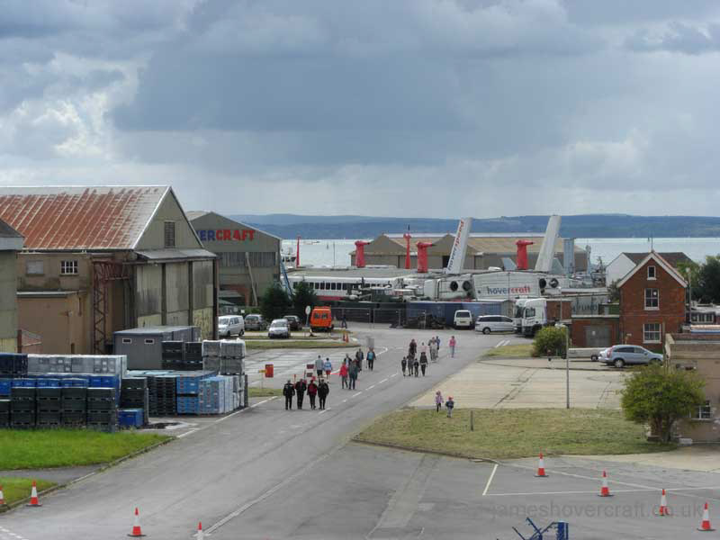 Walking around at the 2011 Hovershow - Hovershow as seen from control tower at Daedalus airport (submitted by James Rowson).