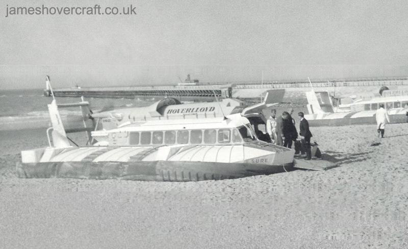The SRN6 at Ramsgate - Sure on the beach (Mike Fuller).