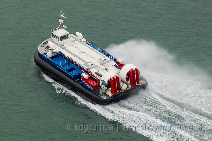 AP1-88 Operations from Ryde, Isle of Wight - AP1-88 GH-2114 Freedom 90 from the air (credit: Rob Edgcumbe).