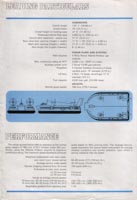 British Hovercraft Corporation brochure advertising their new SRN4 craft - Specifications and general arrangement drawings